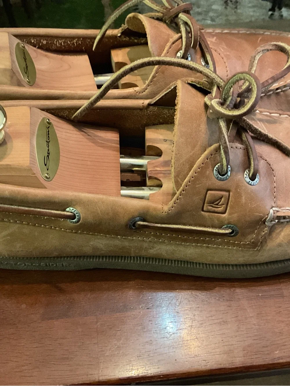 Sperry timeless leather